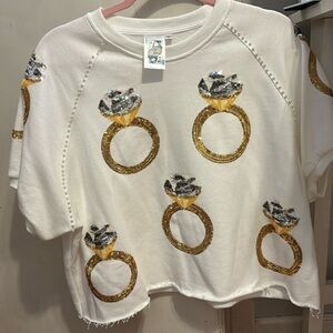 Queen of Sparkles Diamond Ring Top